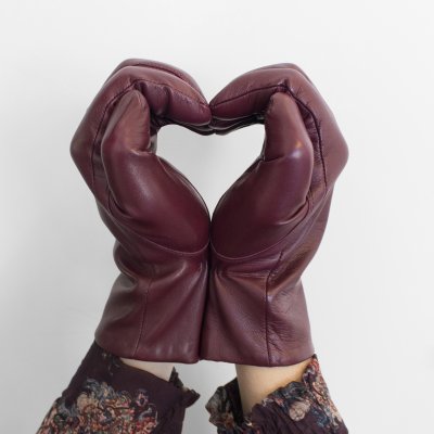 Gloves - HK Women's Hairsheep Leather Glove with Wool Lining (Cognac)