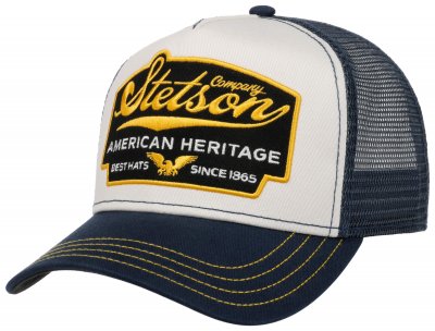 Caps - Stetson Trucker Cap American Heritage Vintage (blue)