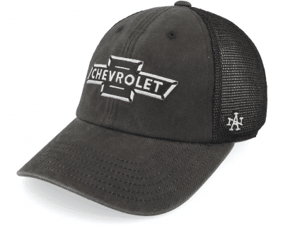 Cap - American Needle Chevrolet Chevy Raglan Bones (black)
