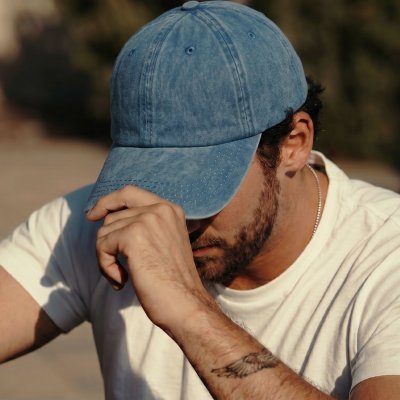 Caps - Gårda Washed (blue)