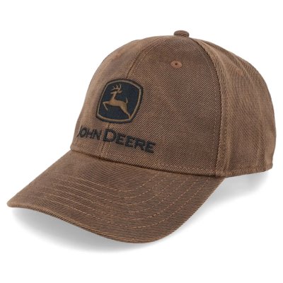 Cap - John Deere Oilskin with TM Cap (brown)