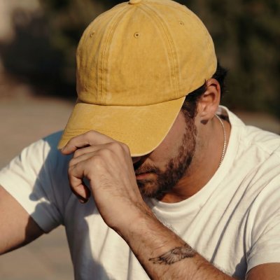 Caps - Gårda Washed (yellow)