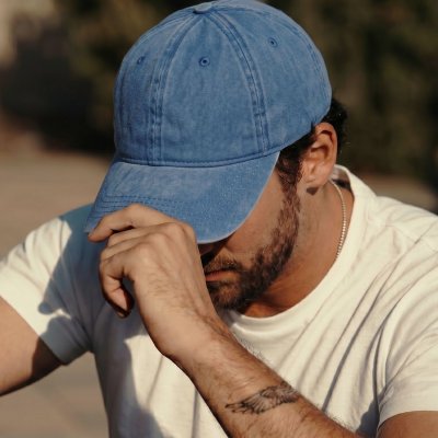 Caps - Gårda Washed (blue)