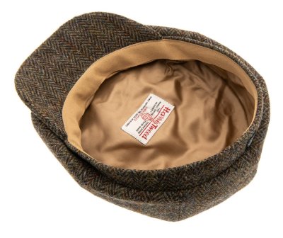 Flat cap - CTH Ericson Alan Sr. Harris Tweed (green)