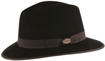 Hats - MJM Arnhem Fedora (black)