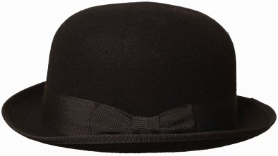 Hats - Gårda Aviano Bowler Wool Hat (black)