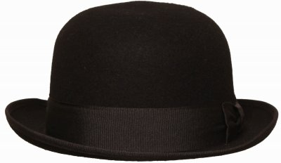 Hats - Gårda Aviano Bowler Wool Hat (black)