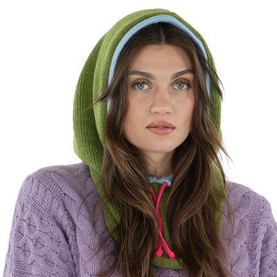 Balaclava - Gårda Chamonix Balaclava (green/pink/blue)