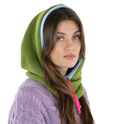 Balaclava - Gårda Chamonix Balaclava (green/pink/blue)