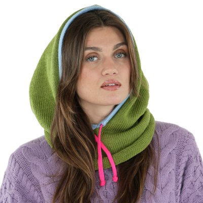 Balaclava - Gårda Chamonix Balaclava (green/pink/blue)