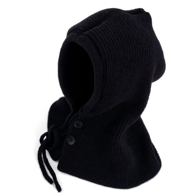 Balaclava - Gårda Ranua Knitted Balaclava (black)