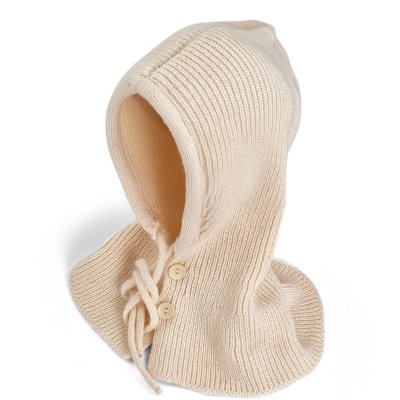 Balaclava - Gårda Ranua Knitted Balaclava (cream)