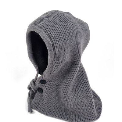 Balaclava - Gårda Ranua Knitted Balaclava (grey)