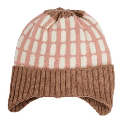 Beanie Kids - Gårda Lönneberga Beanie (pink/brown)