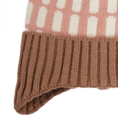 Beanie Kids - Gårda Lönneberga Beanie (pink/brown)