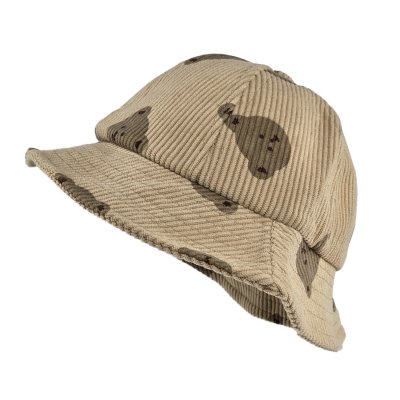 Hats Kids - Gårda Teddybear Corduroy Hat (beige)