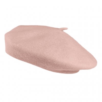 Berets - Gårda Annecy Wool Beret (pale pink)