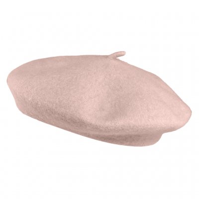 Berets - Gårda Annecy Wool Beret (pale pink)