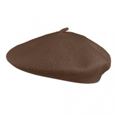 Berets - Gårda Annecy Wool Beret (brown)