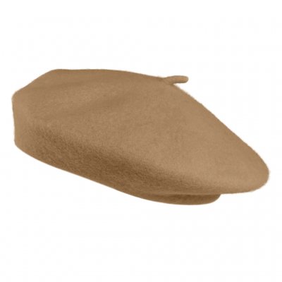 Berets - Gårda Annecy Wool Beret (camel)