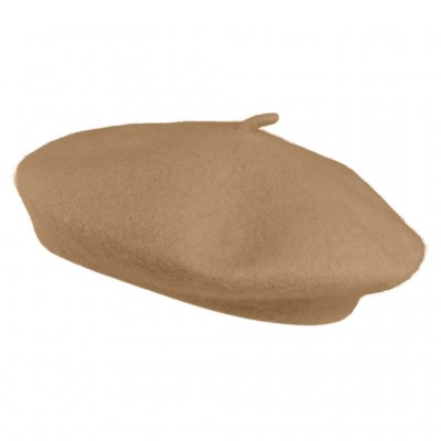 Berets - Gårda Annecy Wool Beret (camel)