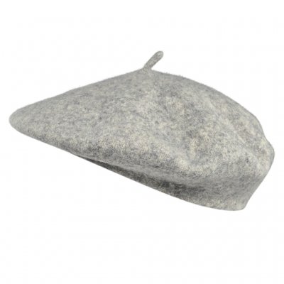 Berets - Gårda Annecy Wool Beret (light grey)