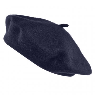 Berets - Gårda Annecy Wool Beret (navy)
