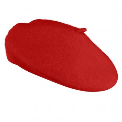 Berets - Gårda Annecy Wool Beret (red)