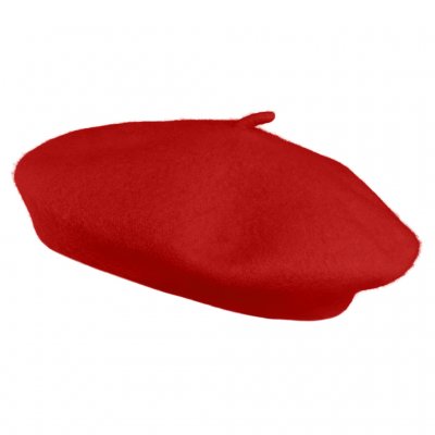 Berets - Gårda Annecy Wool Beret (red)