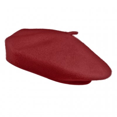 Berets - Gårda Annecy Wool Beret (burgundy)