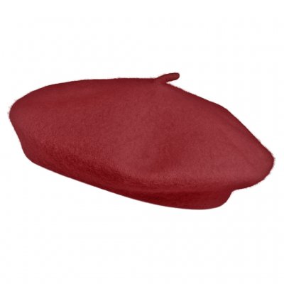 Berets - Gårda Annecy Wool Beret (burgundy)