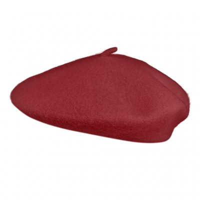 Berets - Gårda Annecy Wool Beret (burgundy)
