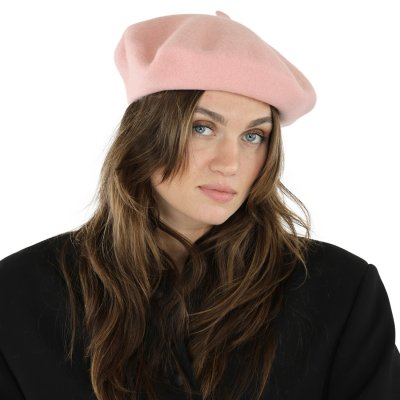 Berets - Gårda Annecy Wool Beret (pale pink)