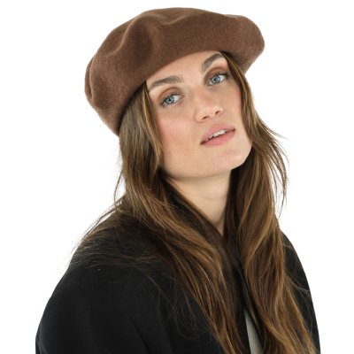Berets - Gårda Annecy Wool Beret (brown)