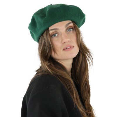 Berets - Gårda Annecy Wool Beret (green)