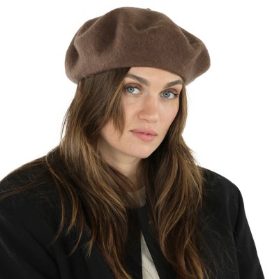 Berets - Gårda Annecy Wool Beret (coffee)