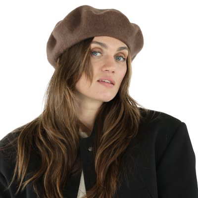 Berets - Gårda Annecy Wool Beret (coffee)