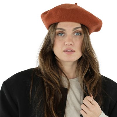 Berets - Gårda Annecy Wool Beret (copper)