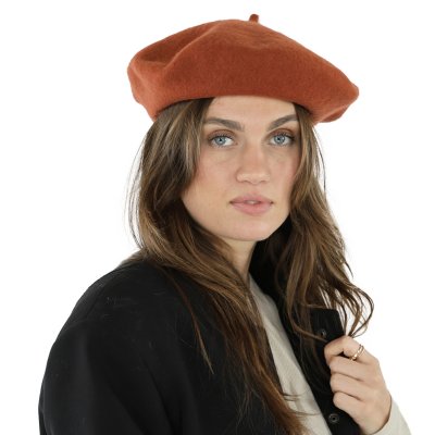 Berets - Gårda Annecy Wool Beret (copper)