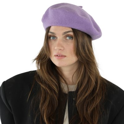 Berets - Gårda Annecy Wool Beret (purple)