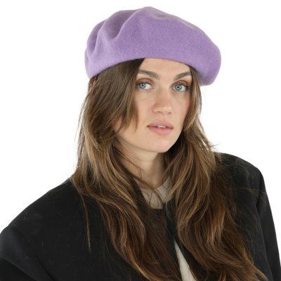 Berets - Gårda Annecy Wool Beret (purple)