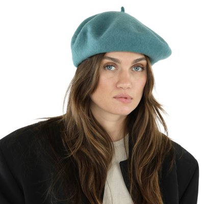 Berets - Gårda Annecy Wool Beret (turquoise)