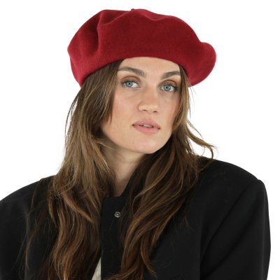 Berets - Gårda Annecy Wool Beret (burgundy)