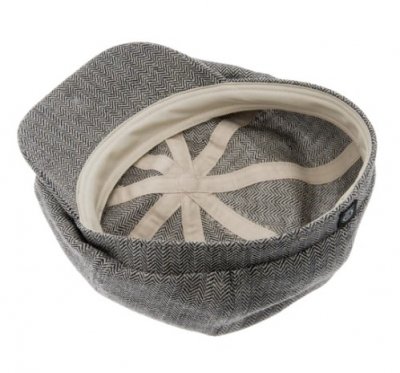 Flat cap - CTH Ericson Börje Växbo Lin Cap (black)