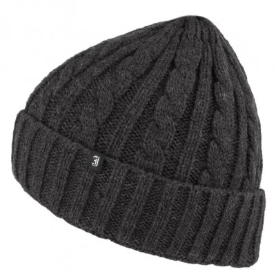 Beanies - Jaxon Cabel Knit Hat (Dark Grey)