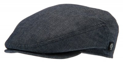 Flat cap - CTH Ericson Carl Sr. Organic Denim (blue)