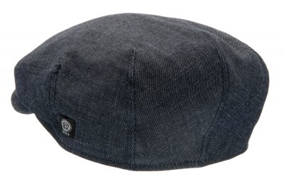 Flat cap - CTH Ericson Carl Sr. Organic Denim (blue)