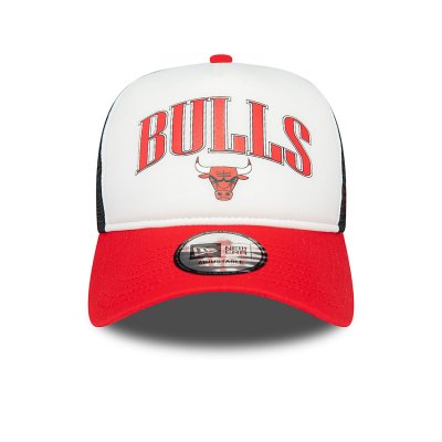Caps - New Era Chicago Bulls Retro Trucker Cap (red/black)