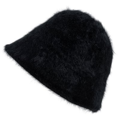 Hats - Gårda Angora Cloche (black)