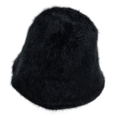 Hats - Gårda Angora Cloche (black)